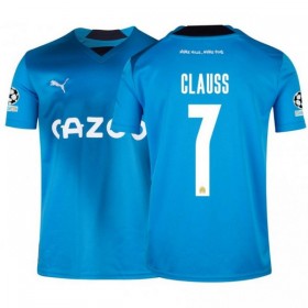 Günstige Fußballtrikots Olympique Marseille CLAUSS 3rd trikot 2022-23 Kurzarm